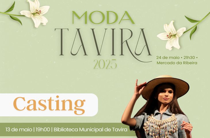 Casting para a Moda Tavira