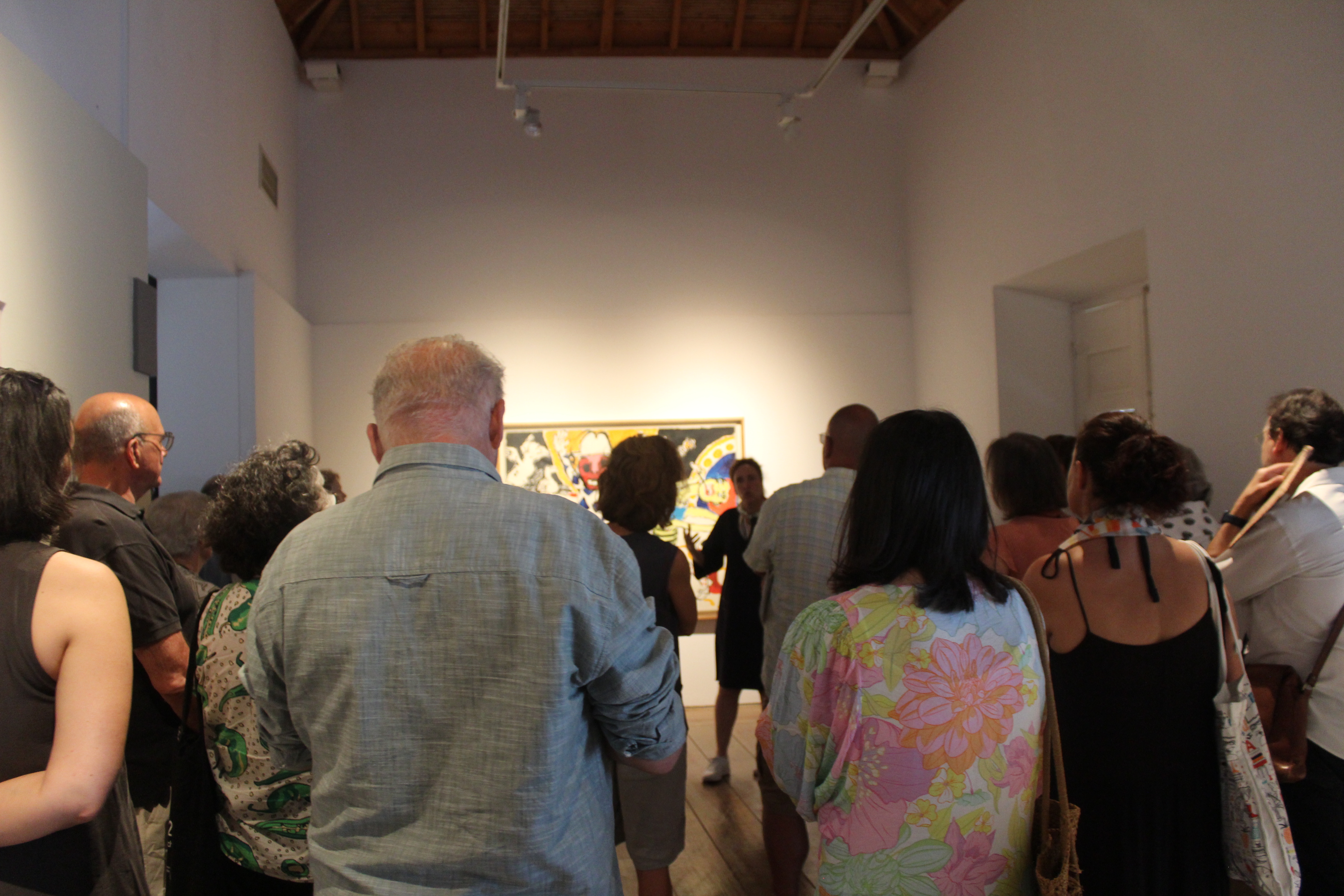 Visita orientada à exposição “Chuva de Verão”