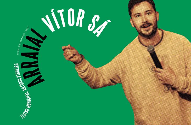 “Arraial” o novo espetáculo do humorista Vitor Sá em Tavira