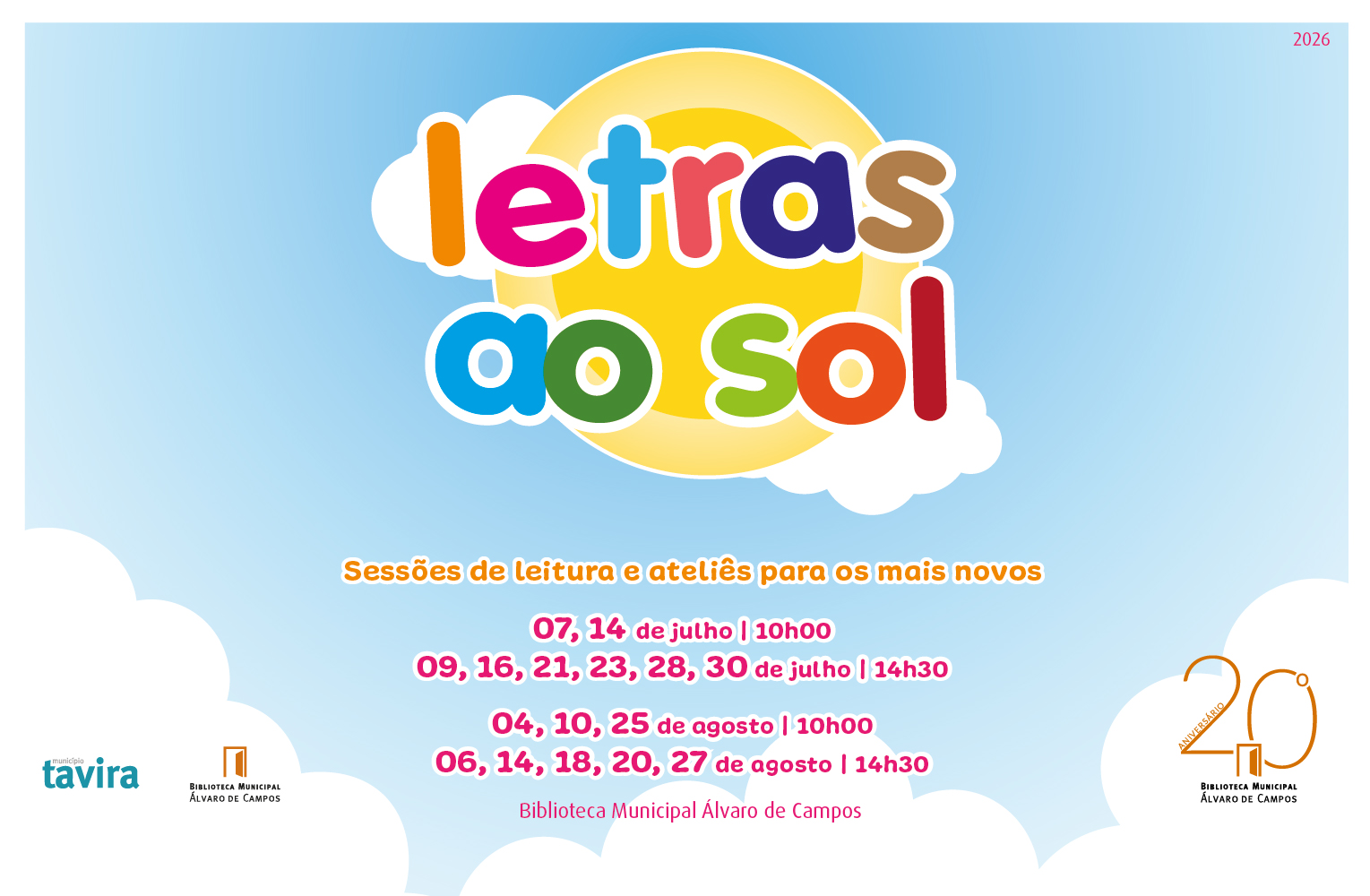 “Letras ao Sol” regressa repleto de histórias, criatividade e descobertas