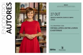 “Encontro com Autores” traz Fátima Lopes a Tavira